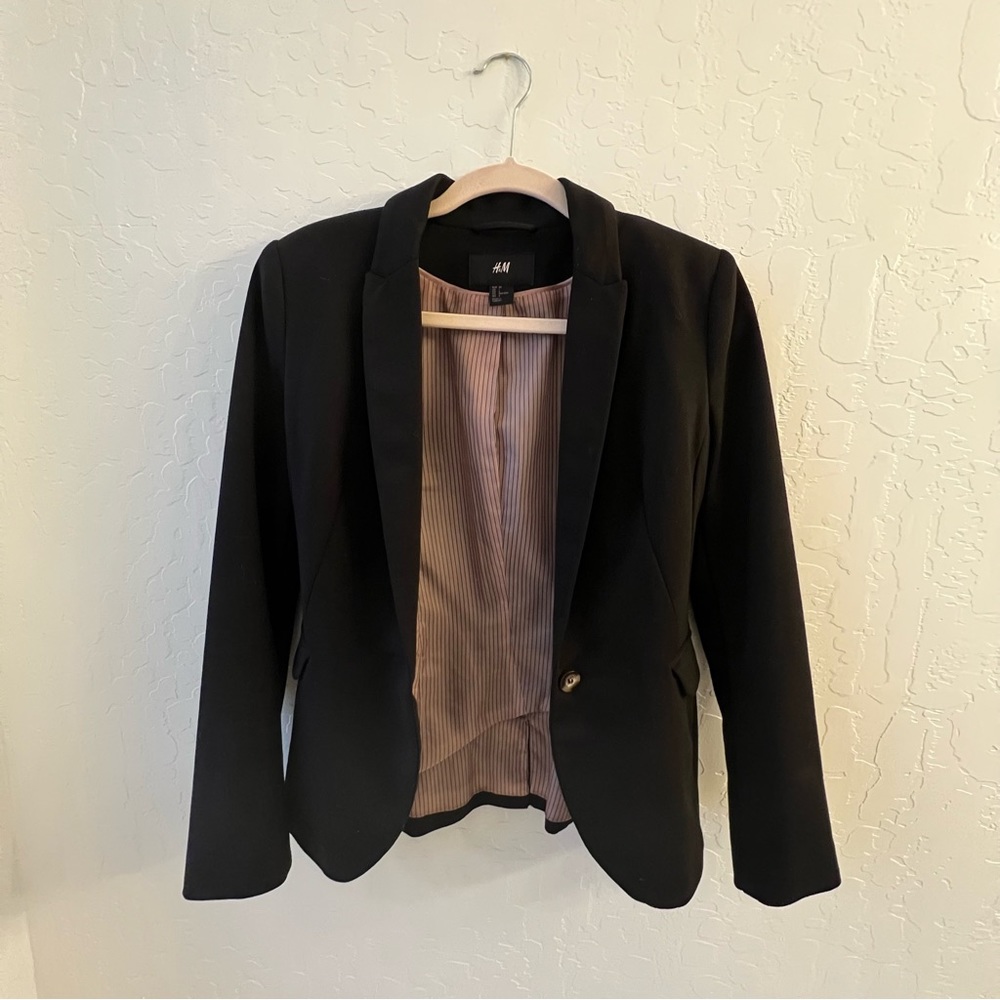 H&M Business Casual Black Blazer